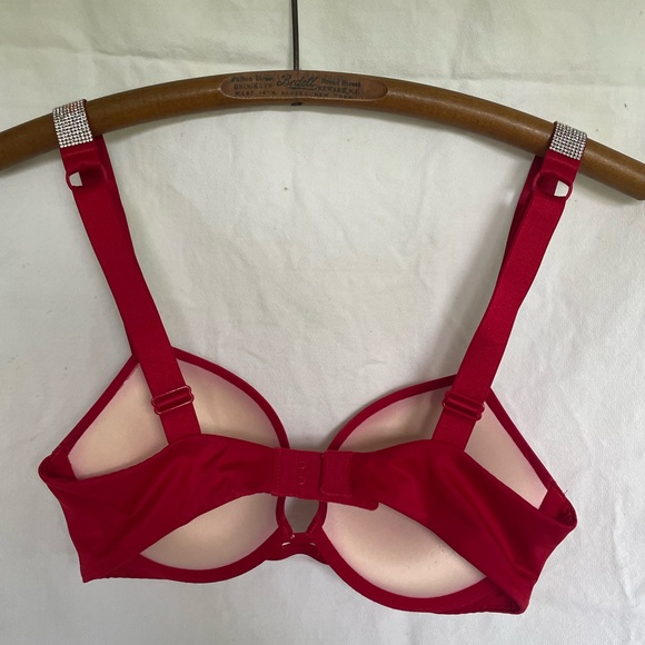 Red Rinestone Bra - Picture 2 of 3